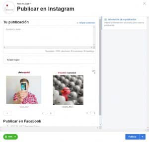 Carrusel de imágenes para Ig desde Facebook Carrusel de imágenes para Ig desde Facebook