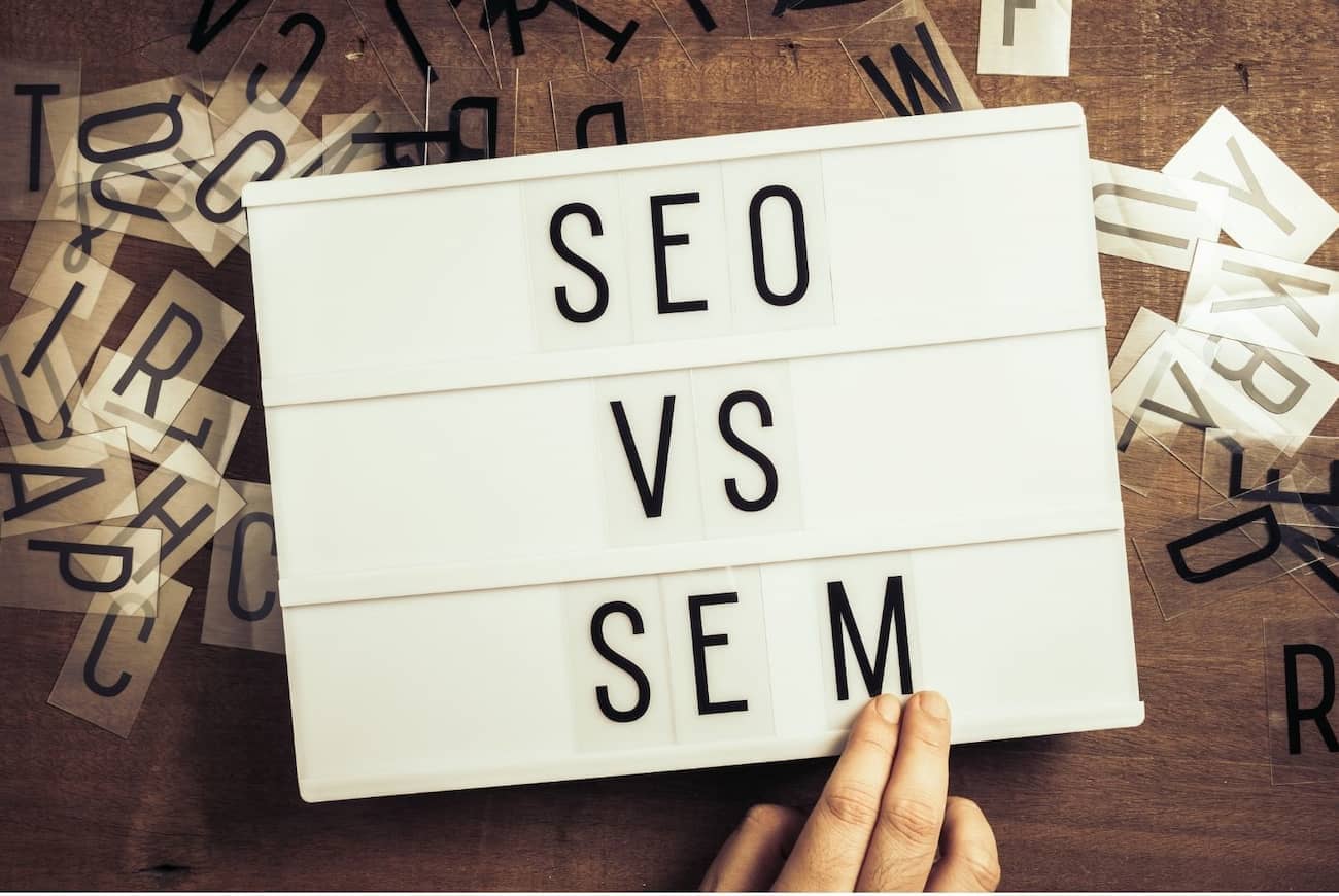 SEO y SEM: Qué son, sus diferencias y por qué usarlas SEO y SEM: Qué son, sus diferencias y por qué usarlas