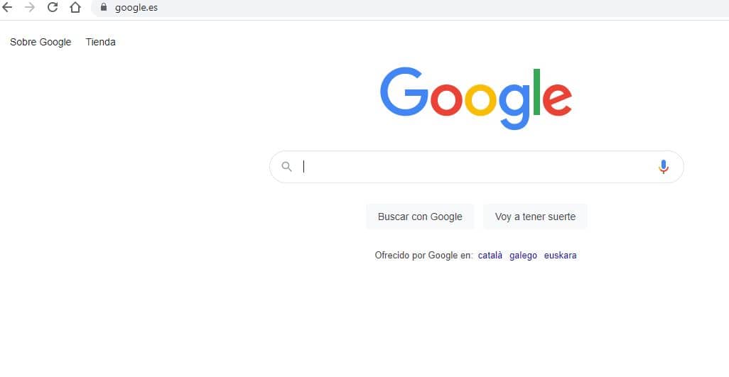 Buscador de Google Buscador de Google